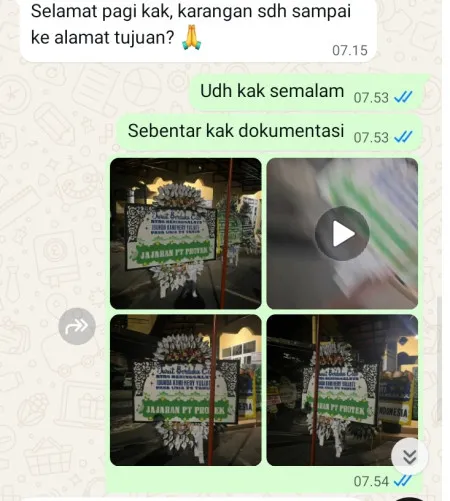Pengiriman Papan Bunga Selamat Pasir Endah Ujungberung